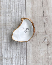 Load image into Gallery viewer, “We Do” Gold Oyster Shell Ring Dish