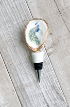 Load image into Gallery viewer, Embellished Oyster Shell Bottle Stopper
