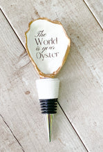 Load image into Gallery viewer, Oyster Shell Bottle Stopper