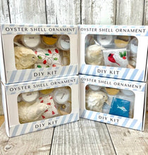 Load image into Gallery viewer, WS Holiday Oyster Shell Ornament DIY Kit