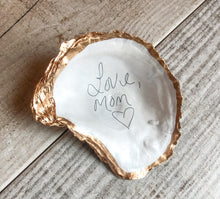 Load image into Gallery viewer, Customized Oyster Shell Trinket Dish