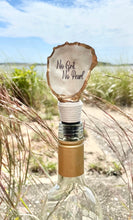 Load image into Gallery viewer, Embellished Oyster Shell Bottle Stopper