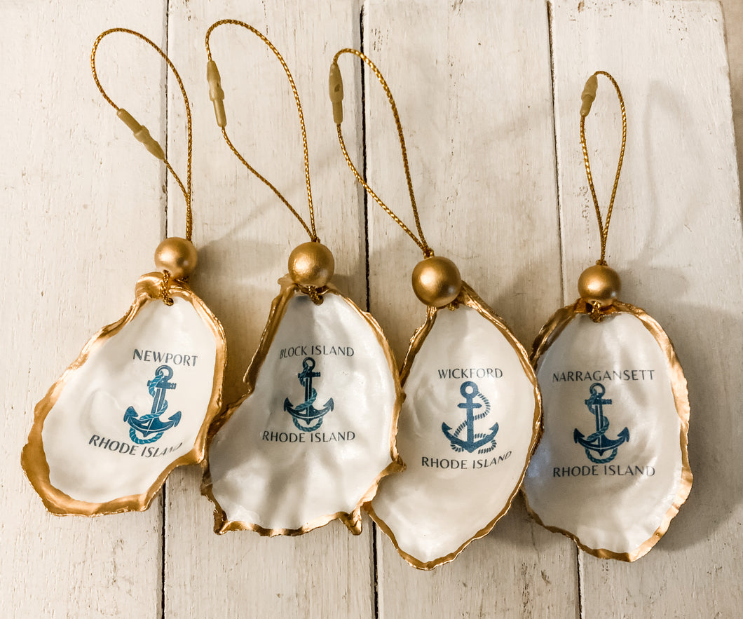 Oyster Shell Ornaments