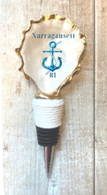 Load image into Gallery viewer, Oyster Shell Bottle Stopper