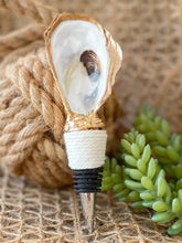 Load image into Gallery viewer, Oyster Shell Bottle Stopper