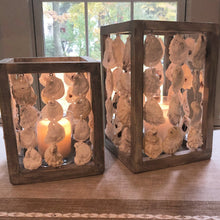 Load image into Gallery viewer, Oyster Shell Lantern