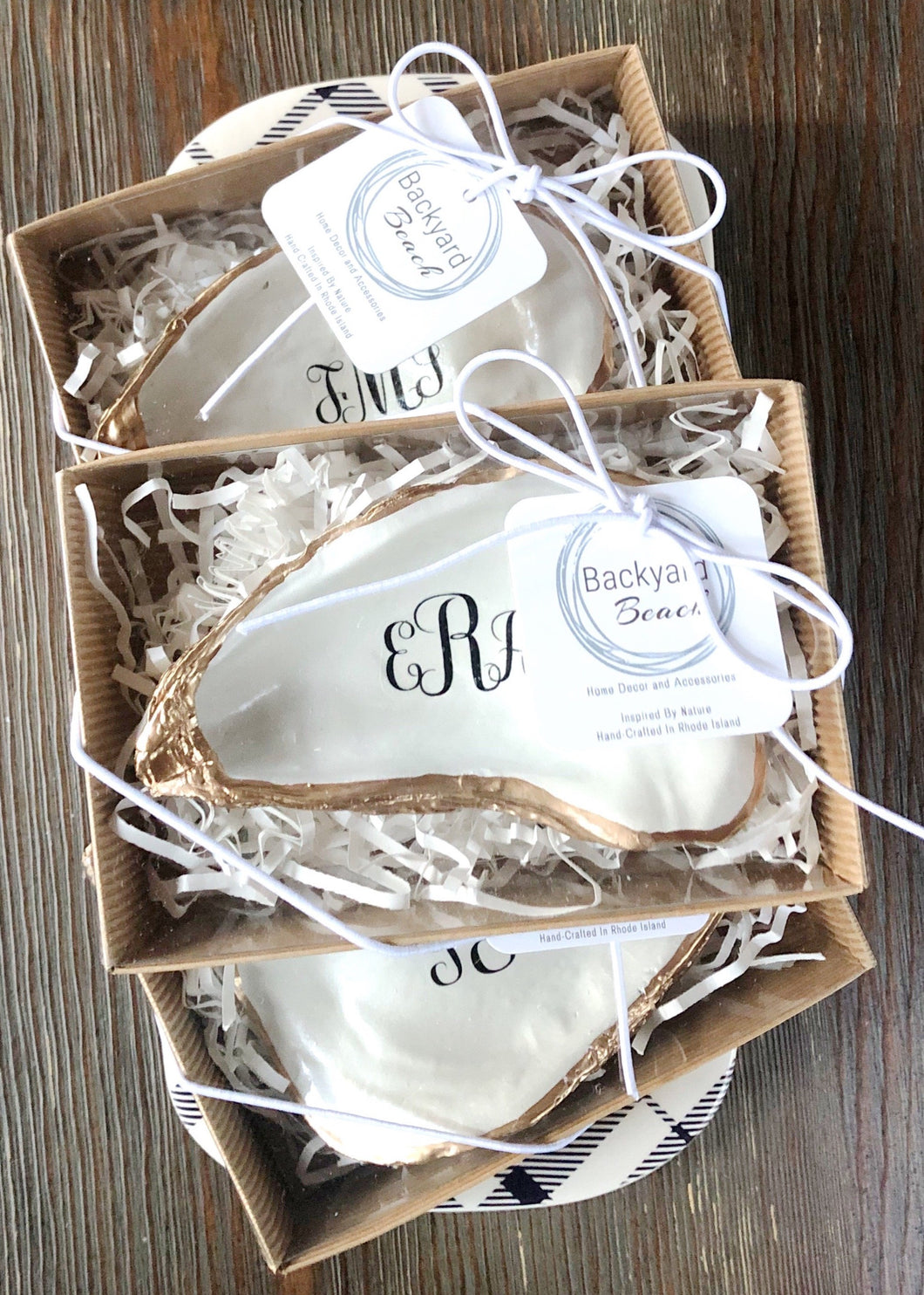 Attendant Gift - Custom Monogram Ring Dish